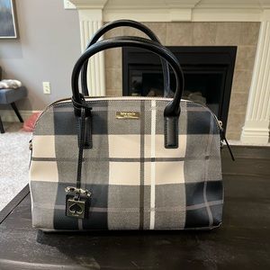 Kate Spade plaid handbag